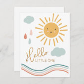 ハローリトルワン新生児グリーティングカード シーズンカード (正面/裏面)