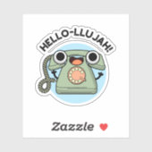 ハロールジャおもしろい電話プン シール (シート)