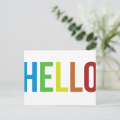 ハローレインボー ポストカード (スタンド正面)