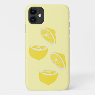 ハローレモンイエローモダンフルーツ iPhone 11 ケース