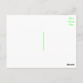 ハローロットワイラー子犬あいさつ葉書 ポストカード (裏面)