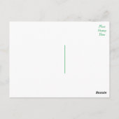 ハローロットワイラー子犬あいさつ葉書 ポストカード (裏面)