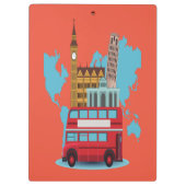 ハローロンドン クリップボード (裏面)