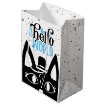 ハローワールドのかわいいスカンジナビア猫