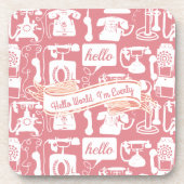 ハローワールドベイビーシャワードア賞 コースター (正面)