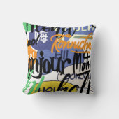 ハローワールド クッション (正面)