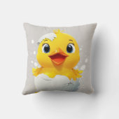 ハローワールド！シックシック装飾用クッション クッション (裏面)