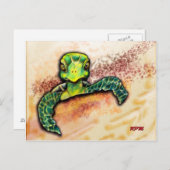 ハローワールド！ ポストカード (正面/裏面)