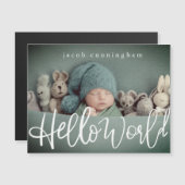 ハローワールド!モダンスよくはしゃぐクリプト新生児 (正面/裏面)