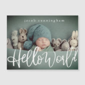 ハローワールド!モダンスよくはしゃぐクリプト新生児 (正面)