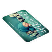 ハローワールド!モダンスクリプよくはしゃぐトベビー誕生 マグネット (右側)