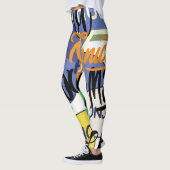 ハローワールド レギンス (左)