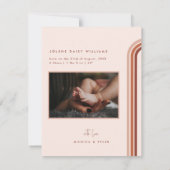 ハローワールド |レトロBoho誕生のお知らせ (裏面)