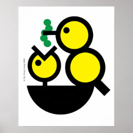 ハローワールド！空腹のシック子供部屋ポスター ポスター