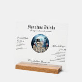 ハローンゴシックスカルタロットザラバーズ結婚ズ アクリルサイン (傾斜)