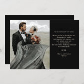 ハローンゴシックスカルタロットザラバーズ結婚ズ サンキューカード (正面/裏面)