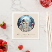 ハローンゴシックスカルタロットザラバーズ結婚ズ スタンダードカクテルナプキン (インサイチュ)