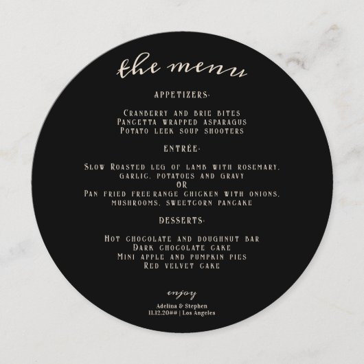 ハローンゴシックスカルタロットザラバーズ結婚ズ メニュー (正面)