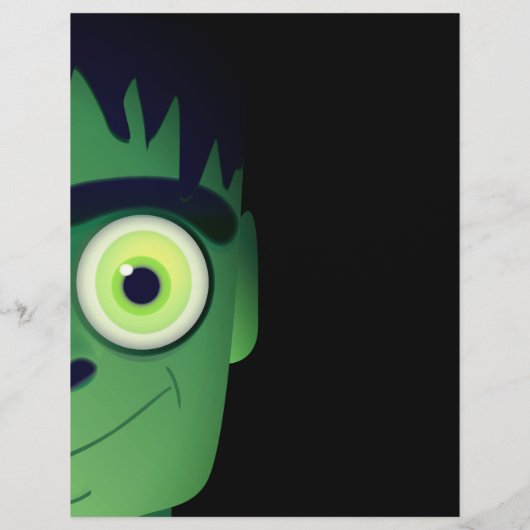 ハローンファンケンシュタイン怪獣コスチュームパーティー招待状 チラシ (裏面)