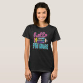 ハロー九年生ペンシルヒョウ新学期 Tシャツ (正面フル)