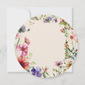 ハロー四かわいらし十フローラ40歳の誕生日 招待状 (裏面)