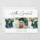 ハロー大学院モダン書道3号写真グラード 案内状 (正面)