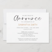 ハロー大学院モダン書道3号写真グラード 案内状 (裏面)