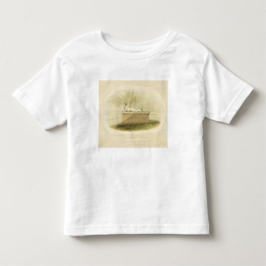 ハロー学童(1805) – バイロン卿(1788-1824) トドラーTシャツ (正面)