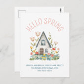 ハロー実在春エステート連絡情報 ポストカード (正面/裏面)