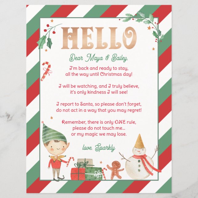 ハロー小妖精や小人ウェルカム小妖精や小人ノースポールマジカル (正面)