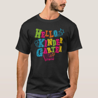 ハロー幼稚園新学期ビーブハローキント Tシャツ
