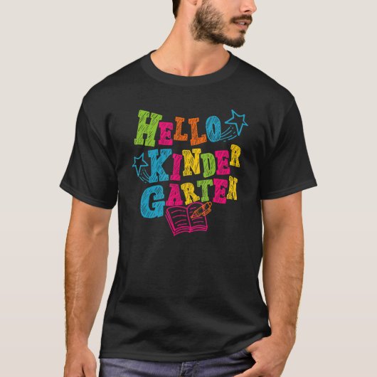 ハロー幼稚園新学期ビーブハローキント Tシャツ (正面)