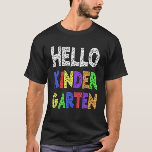 ハロー幼稚園新学期 Tシャツ (正面)