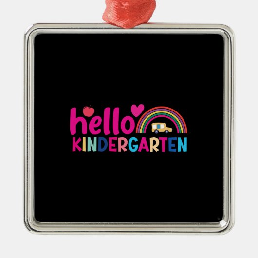 ハロー幼稚園 メタルオーナメント (正面)