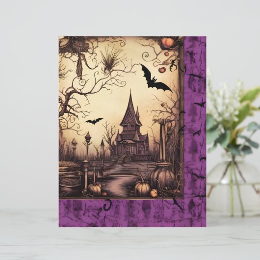 ハロー幽霊のよく出るウィーンスクラップブック紙 (スタンド正面)