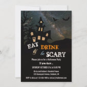 ハロー幽霊のよく出るウィーンディナーパーティの招待状 招待状 (正面)