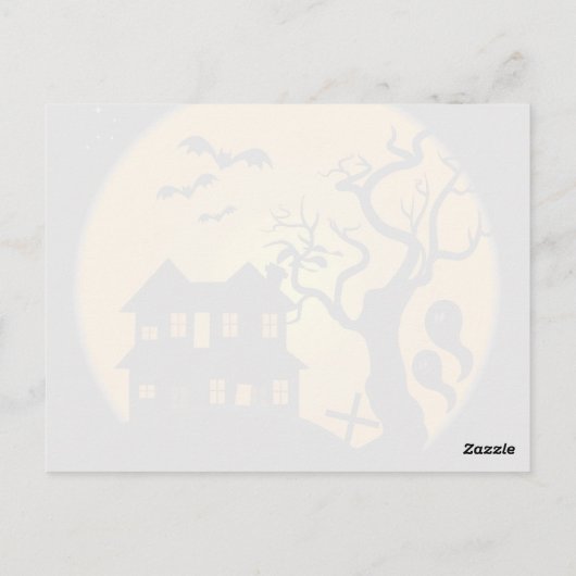 ハロー幽霊のよく出るウィーンハガキ ポストカード (裏面)