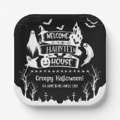 ハロー幽霊のよく出るウィーンファミリー ペーパープレート (正面)