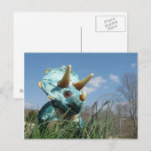 ハロー恐竜 ポストカード (正面/裏面)