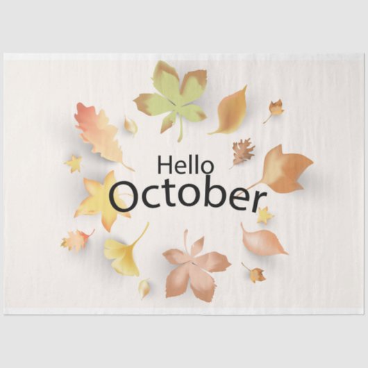 ハロー抽象芸術10月秋 薄葉紙 (正面)