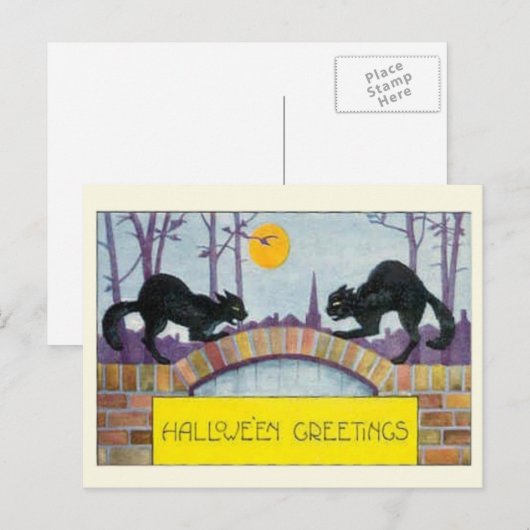 ハロー挨拶 ポストカード (正面/裏面)