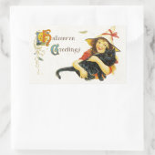 ハロー挨拶 長方形シール (バッグ)