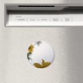 ハロー春イエローフラワーズマグネット マグネット (インサイチュ (食洗機))