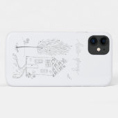ハロー春インクスケッチ Case-Mate iPhoneケース (裏面(横))