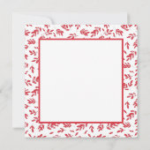 ハロー春ガーデンフラワーグリーティングカード (裏面)