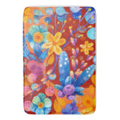 ハロー春ハピネス時間 バスマット (正面縦)