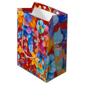 ハロー春ハピネス時間 ミディアムペーパーバッグ (正面アングル)