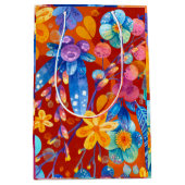 ハロー春ハピネス時間 ミディアムペーパーバッグ (正面)