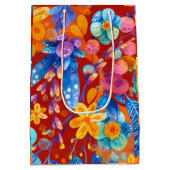 ハロー春ハピネス時間 ミディアムペーパーバッグ (裏面)