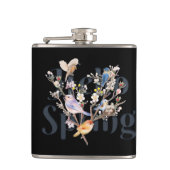 ハロー春バード フラスク (正面)